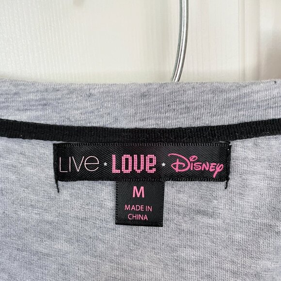 NEW LIVE LOVE DISNEY Juniors 2 Pc Fleece Mickey Mouse FairIsle Pajamas M NWT - Picture 3 of 9